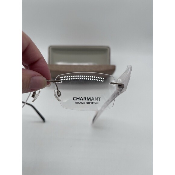 CHARMANT TITANIUM PERFECTION Glasses CH10973  AUTHENTIC EYEGLASSES 55-18-145 main image 5